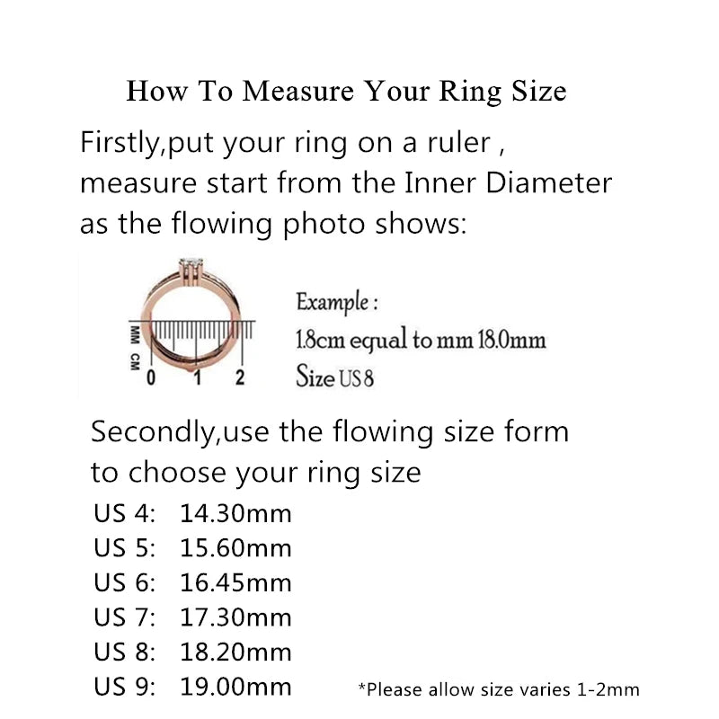 YUZBT 9K 10K White Gold Brilliant Cut 0.3 Carats Diamond Tester Past D Color Moissanite Engagement Ring Korean Style Jewelry