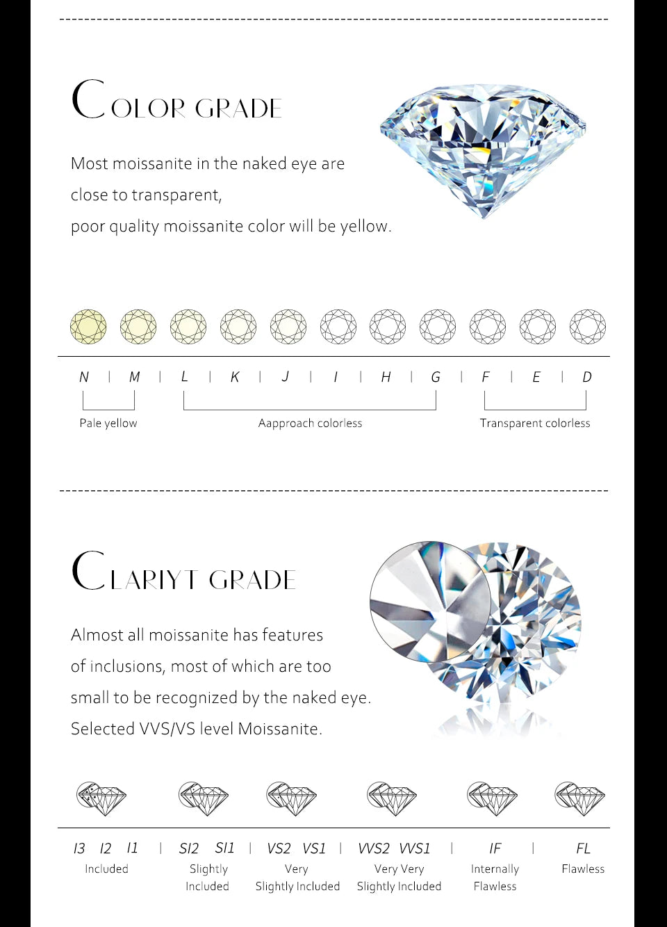 ATTAGEMS Luxury Round Cut 2.5mm Moissanite Ring for Women Man 925 Sliver Sparkling Fine Jewelr Engagement Wedding Party Gift New