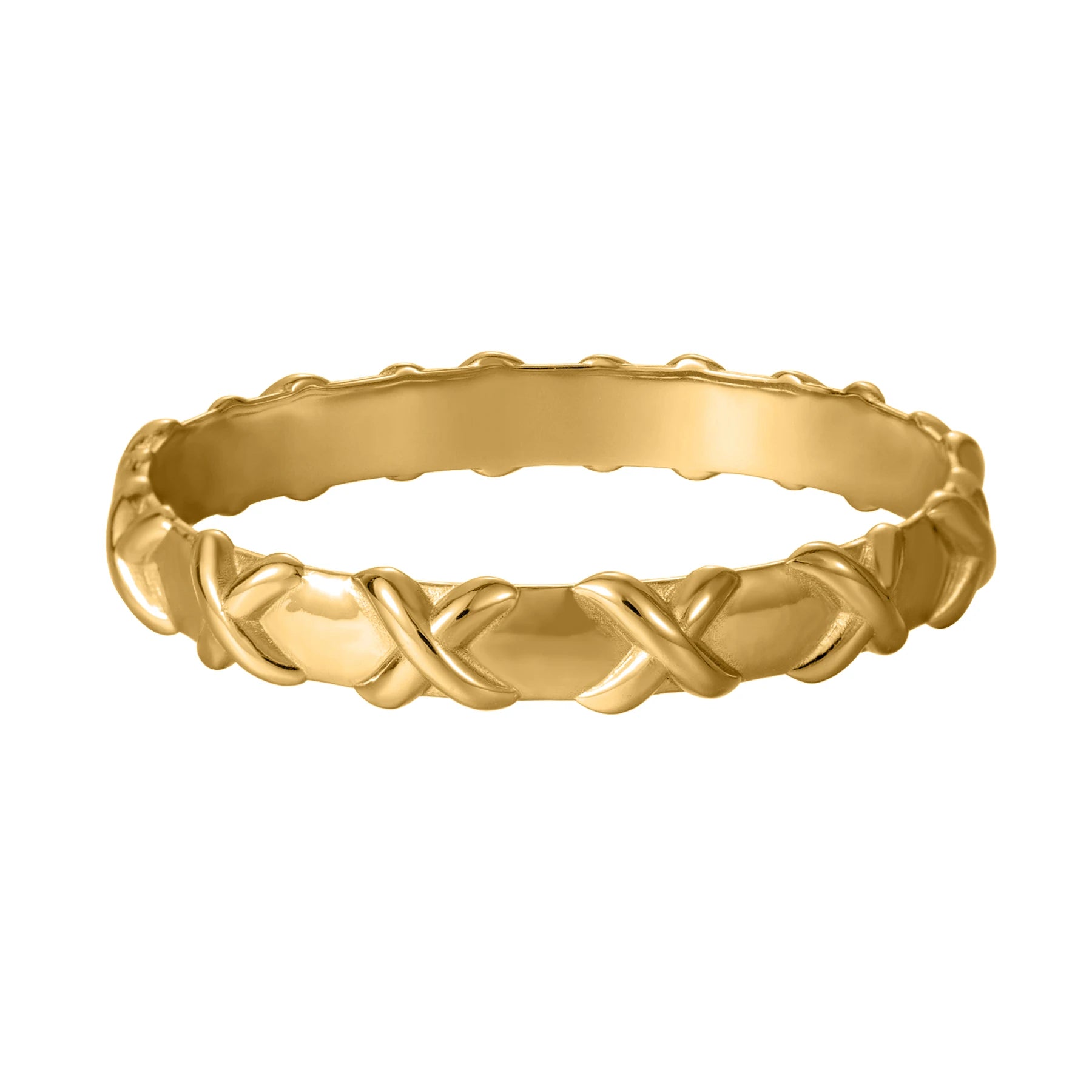 Leave Your Mark ‘X’ Bracelet Confidence Bracelet 3D Luxury Jewelry Gift for Women Muslim Jewelry-Carve Your Name Inside